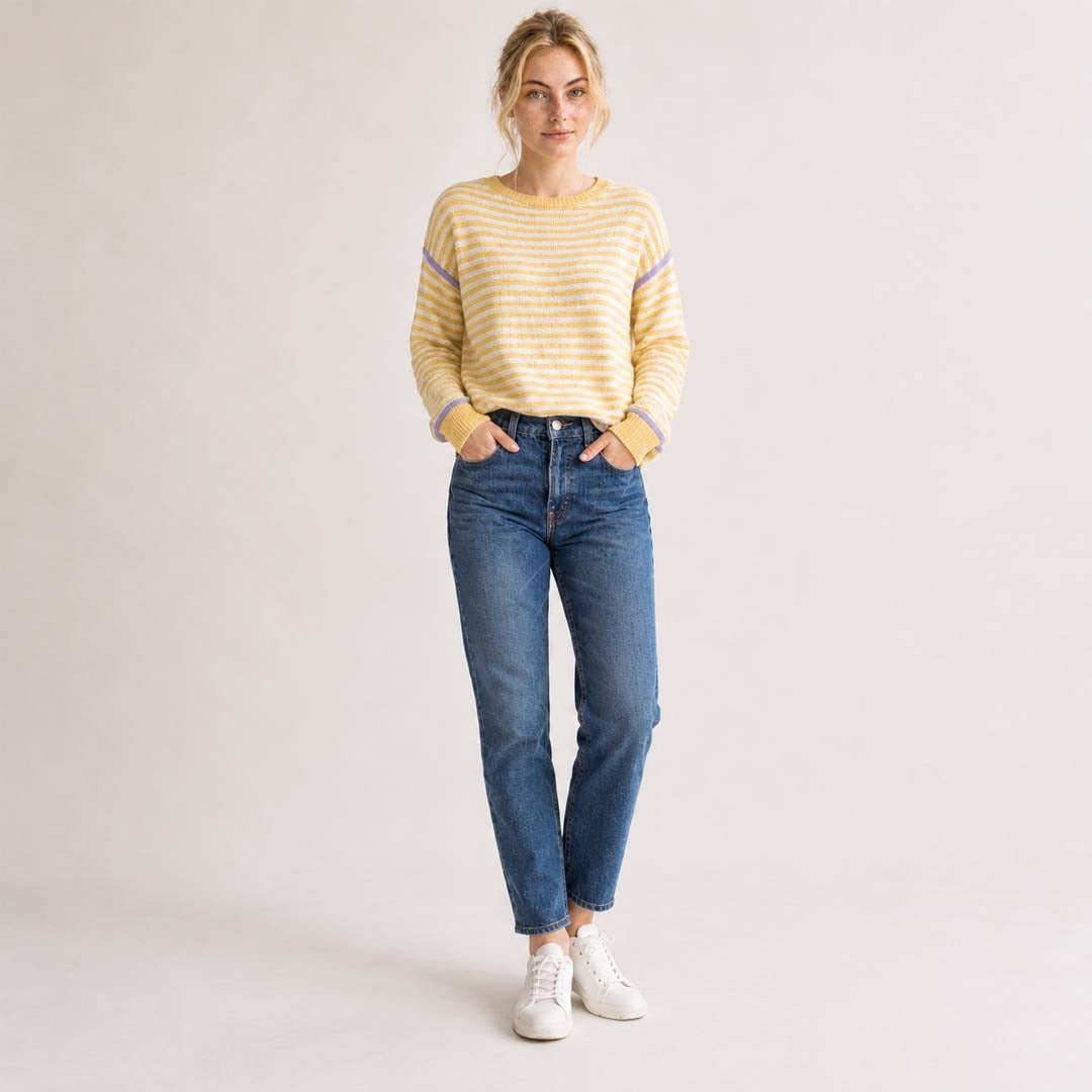 Oversized Sweater | Yellow