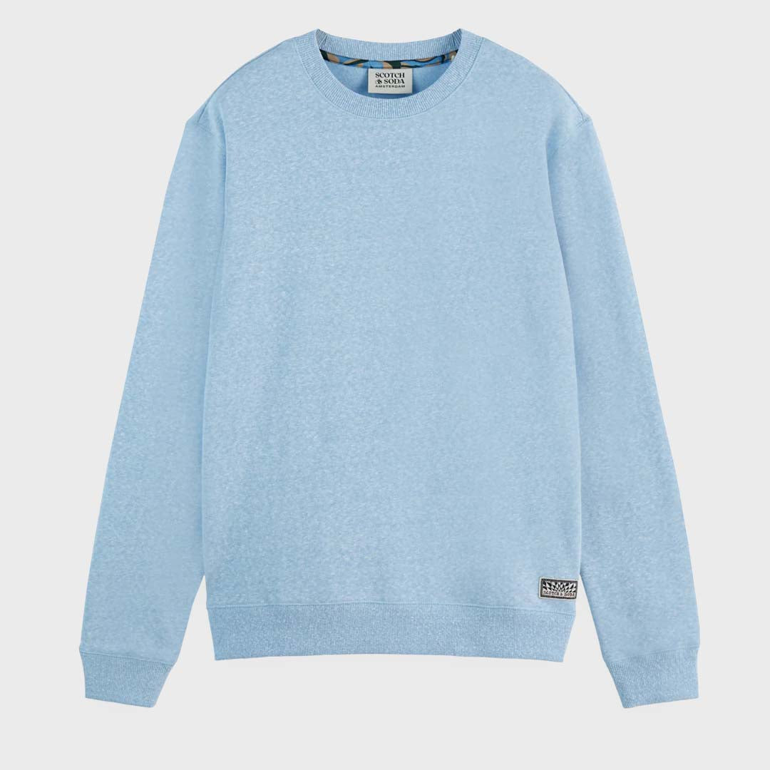 Melange Sweatshirt  | Spring Blue