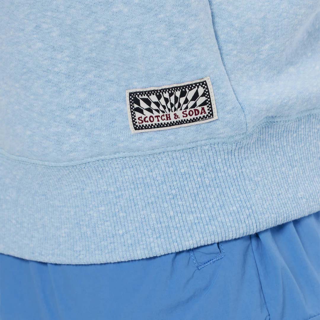 Melange Sweatshirt  | Spring Blue