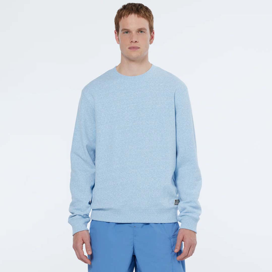 Melange Sweatshirt  | Spring Blue