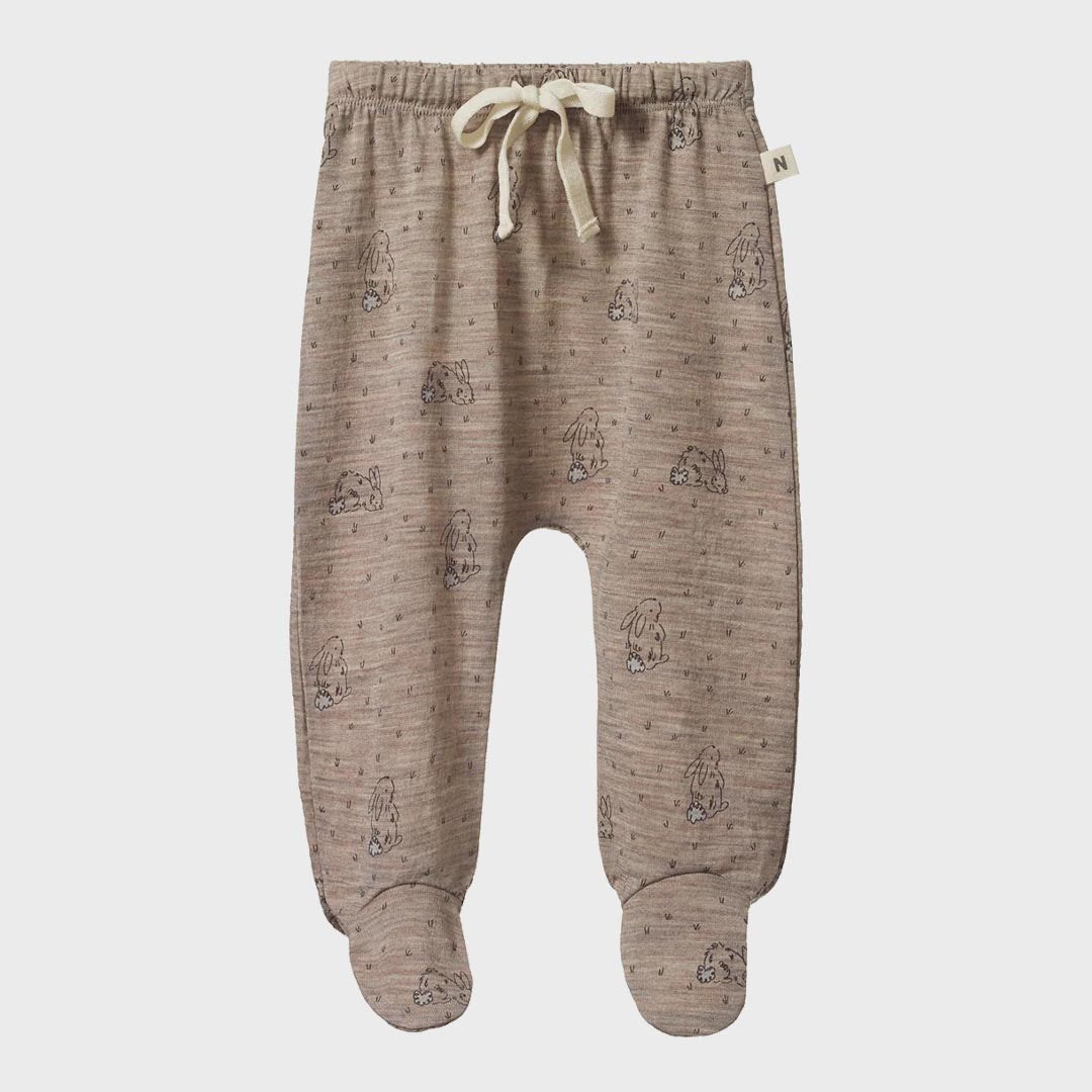 Merino Footed Rompers | Bramble Burrow Print