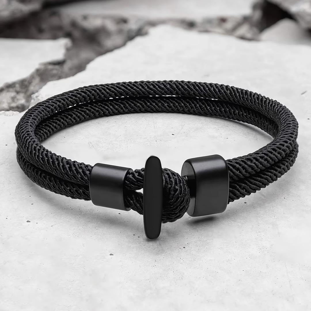 Milan Line Bracelet | Black