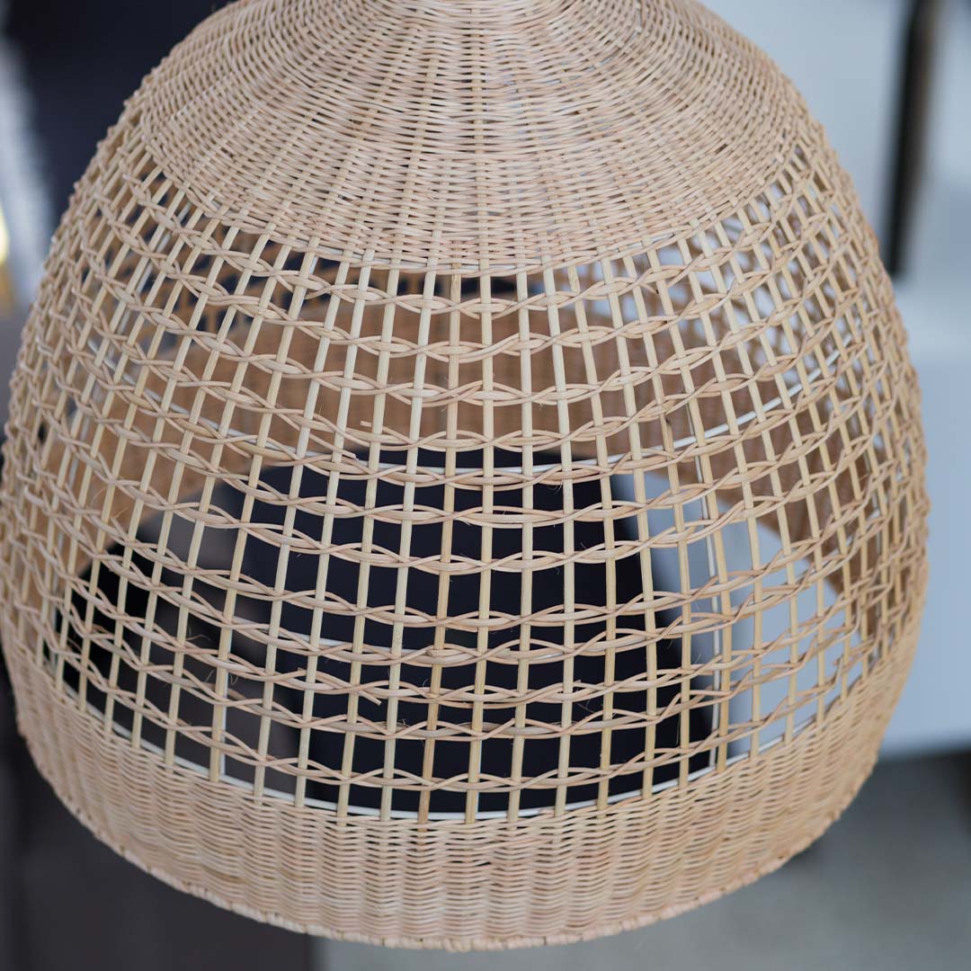 DOME RATTAN PENDANT