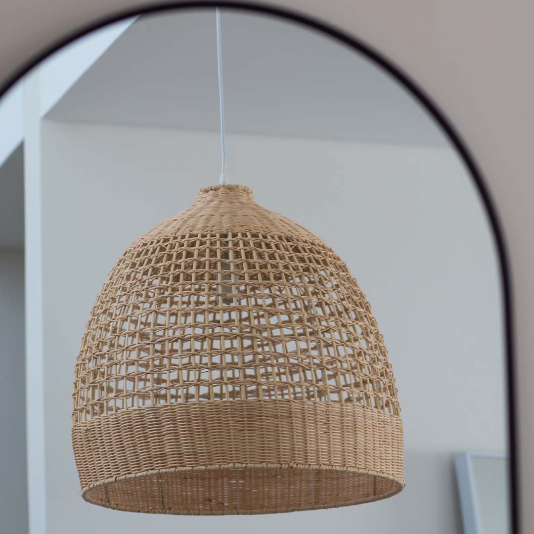 DOME RATTAN PENDANT