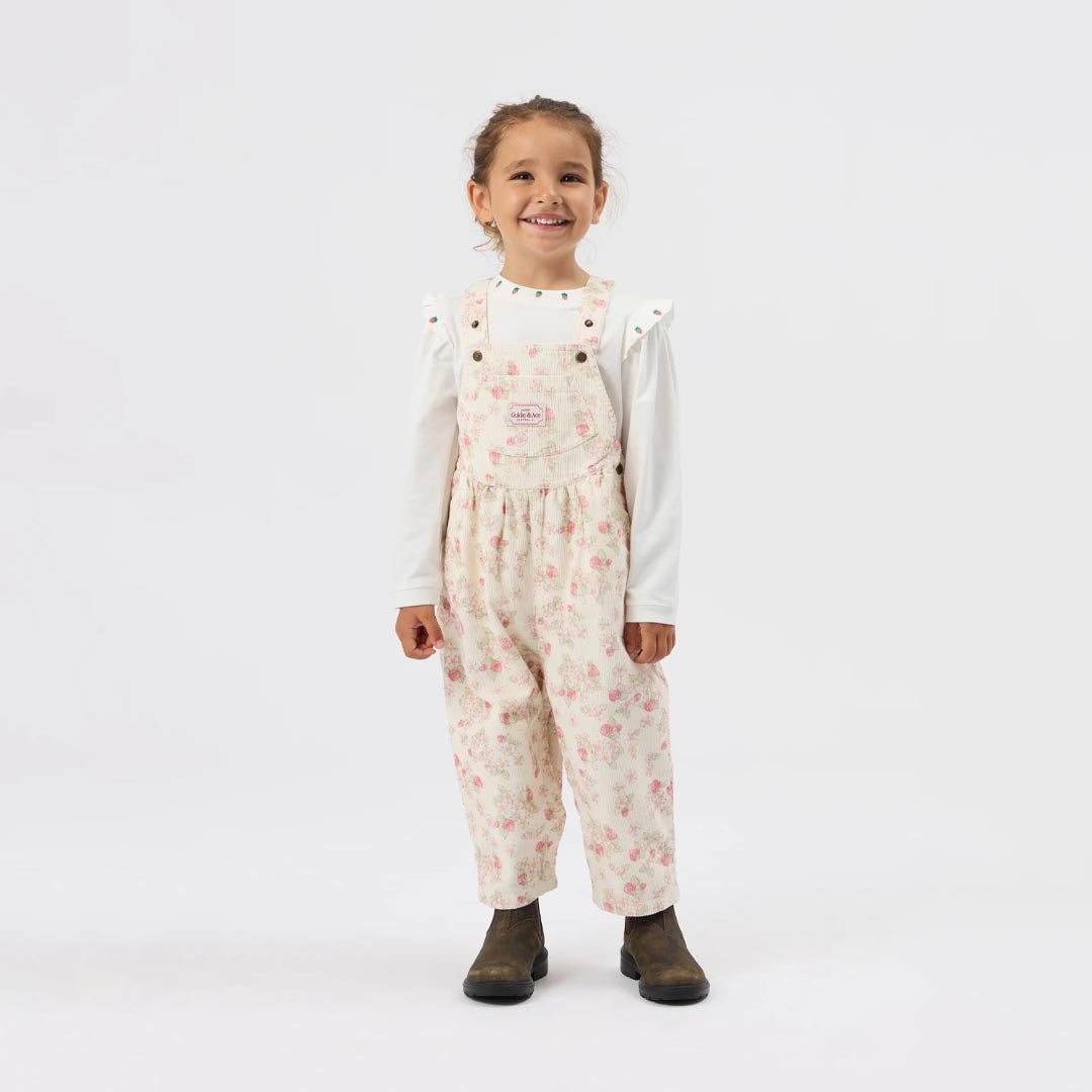 Mini Strawberry Top | White