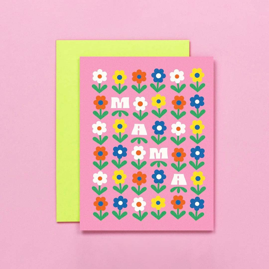MOTHERS DAY CARD | MAMA DANCE  PINK