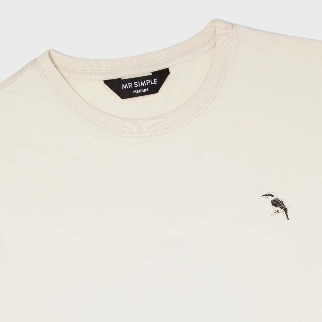 AUTHENTIC LOGO TEE | NATURAL