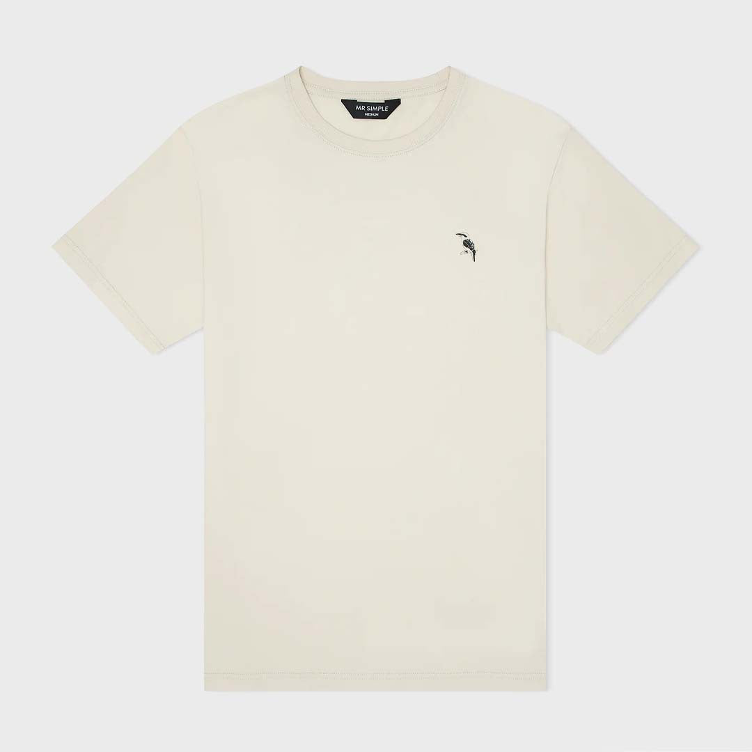 AUTHENTIC LOGO TEE | NATURAL