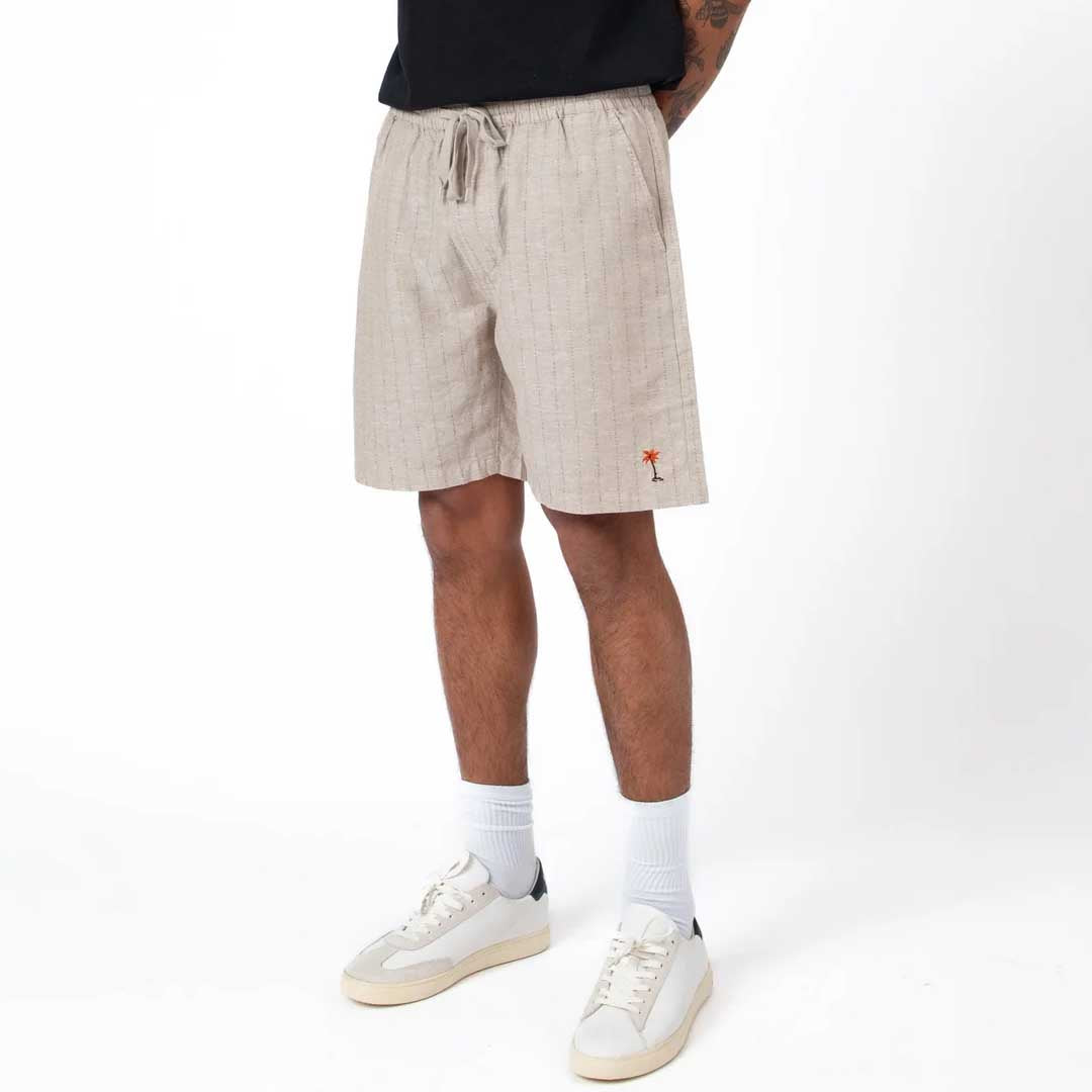 Burbank Aloha Short | Sand Stripe
