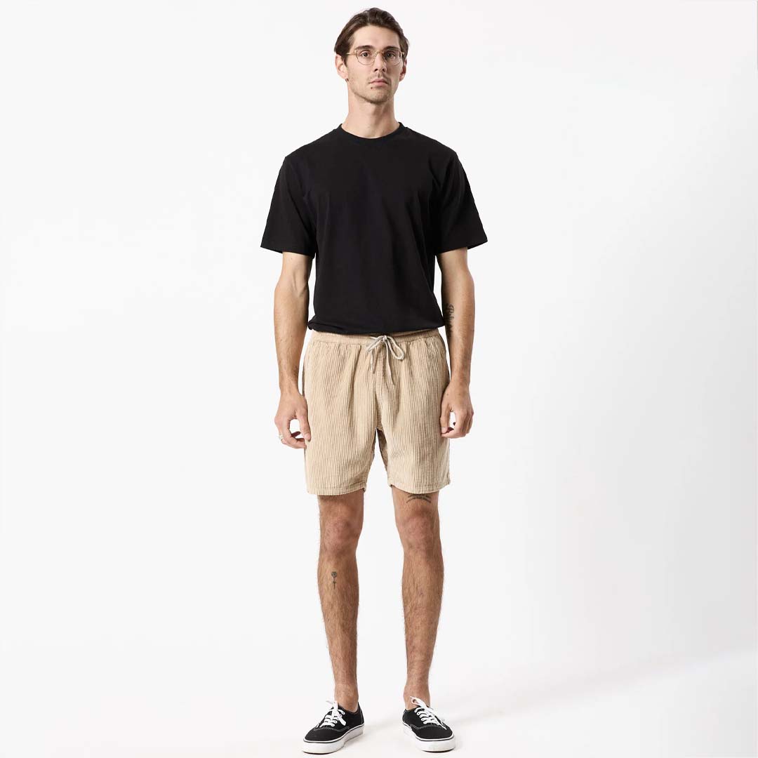 BURBANK CORD SHORT | NATURAL