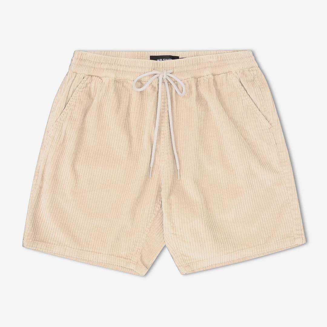 BURBANK CORD SHORT | NATURAL