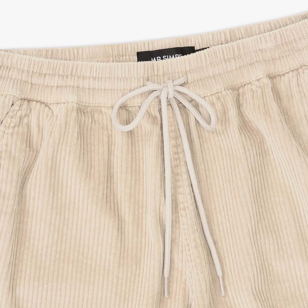 BURBANK CORD SHORT | NATURAL