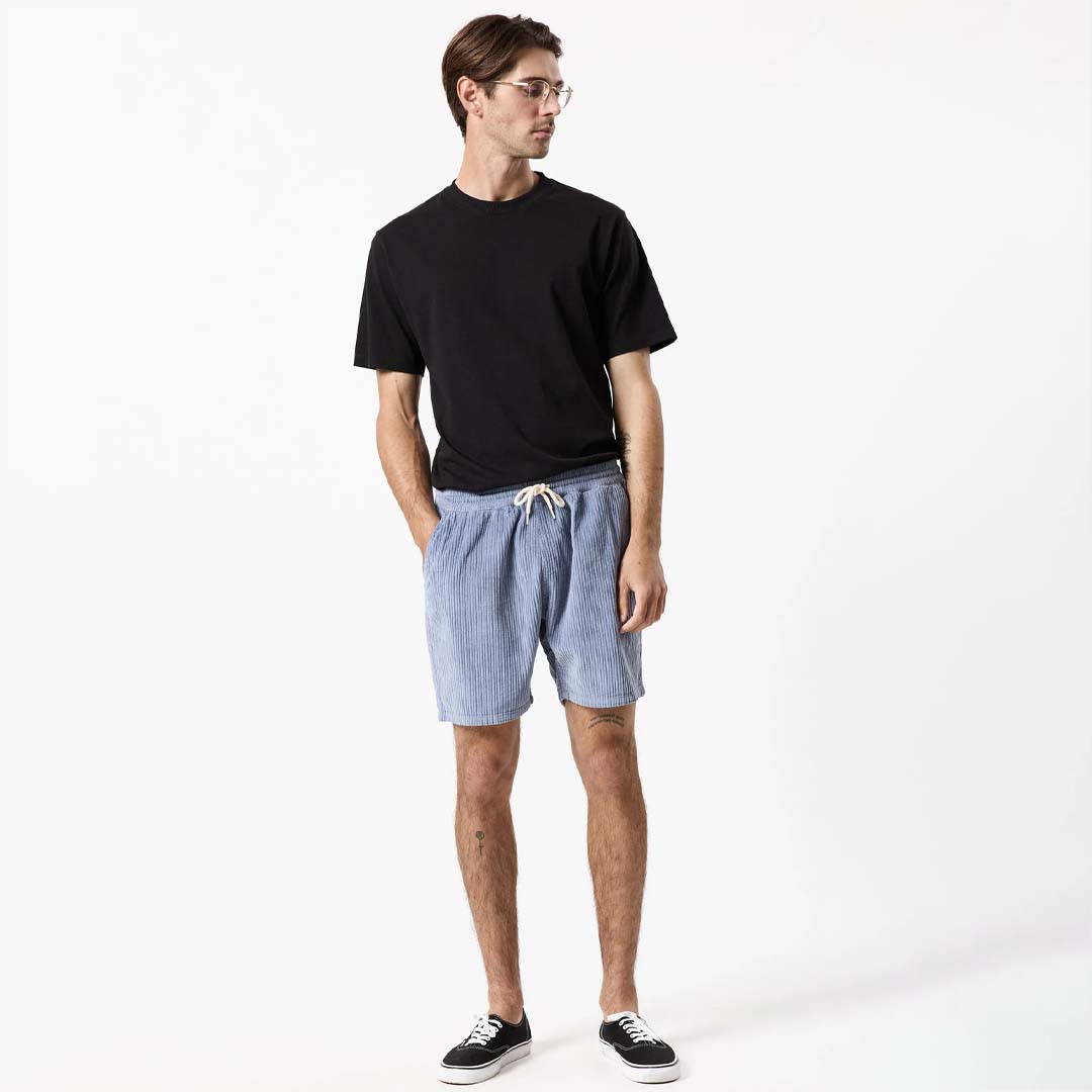 BURBANK CORD SHORT | MAUVE