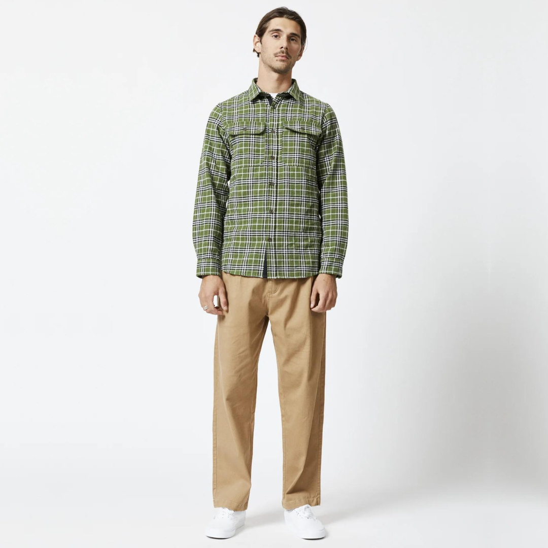 CLASSIC FLANNEL | OLIVE