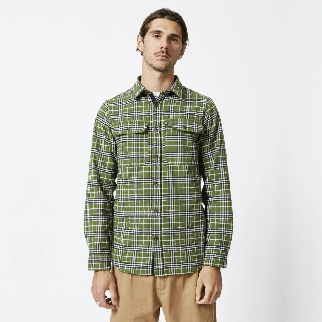 CLASSIC FLANNEL | OLIVE