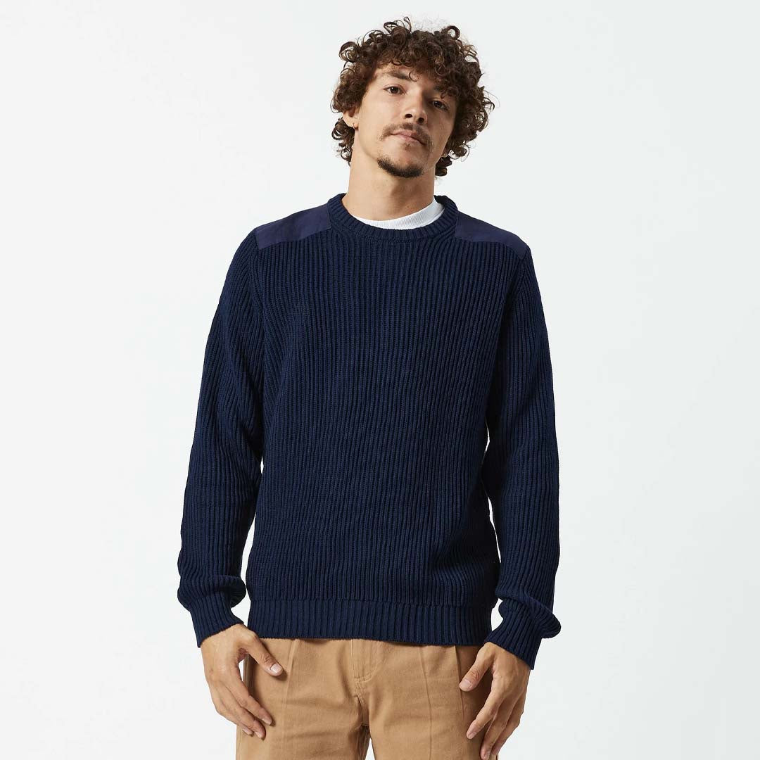 COMBAT KNIT | NAVY