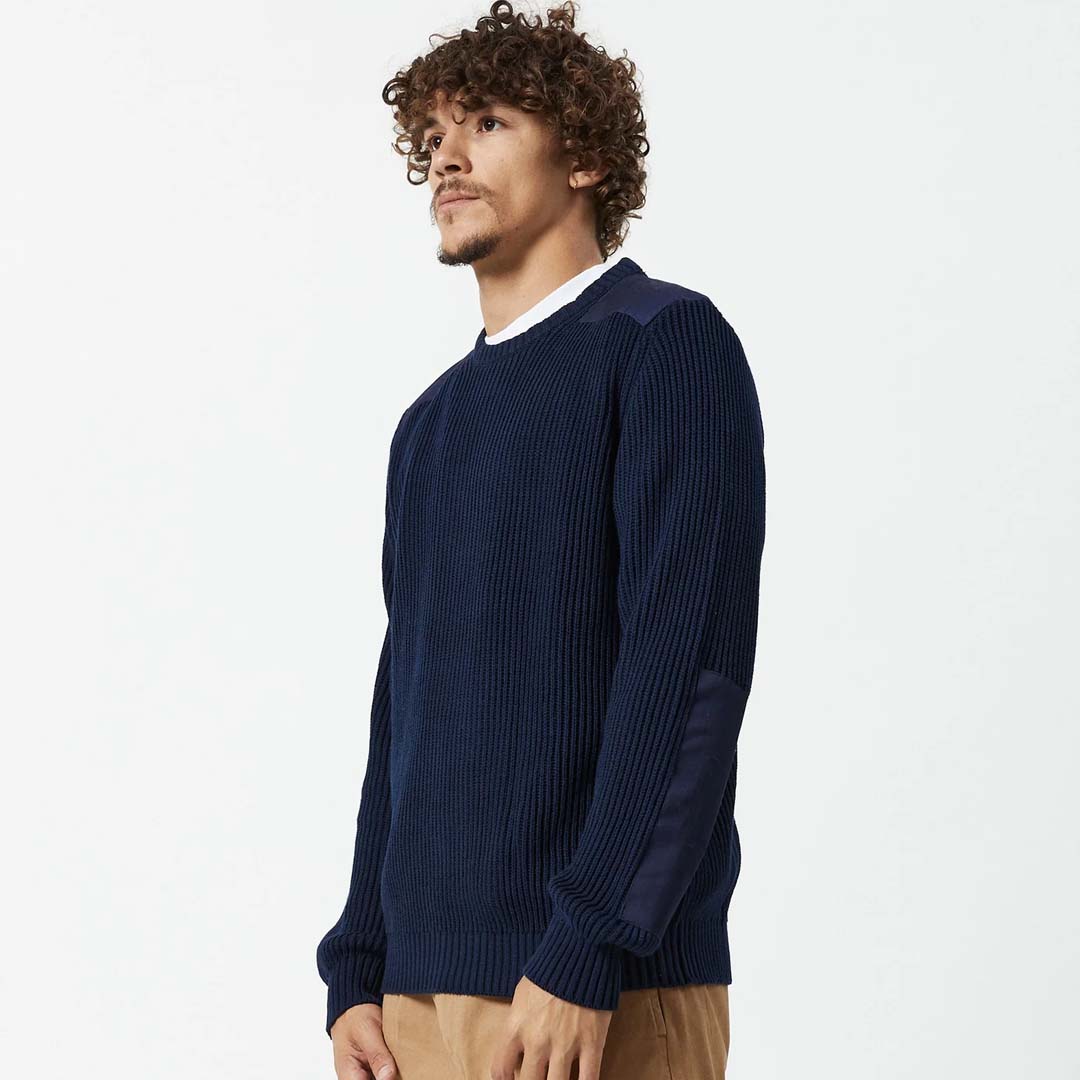 COMBAT KNIT | NAVY