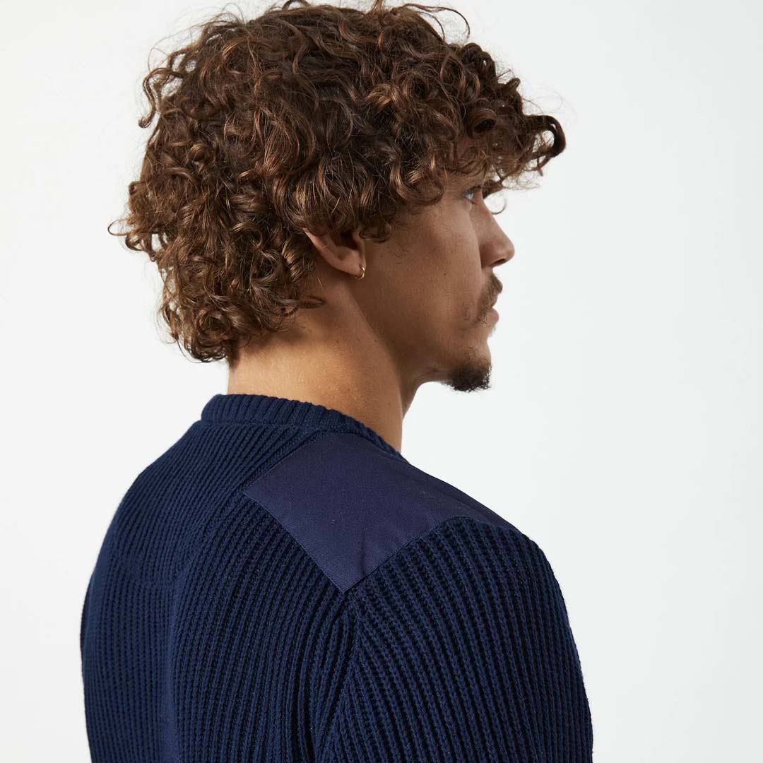 COMBAT KNIT | NAVY