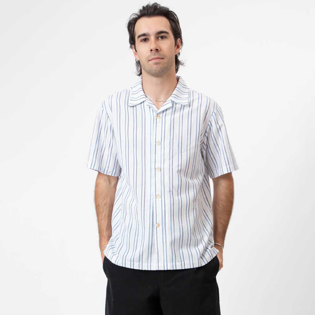 Cuban Shirt | Palm Beach Seersucker