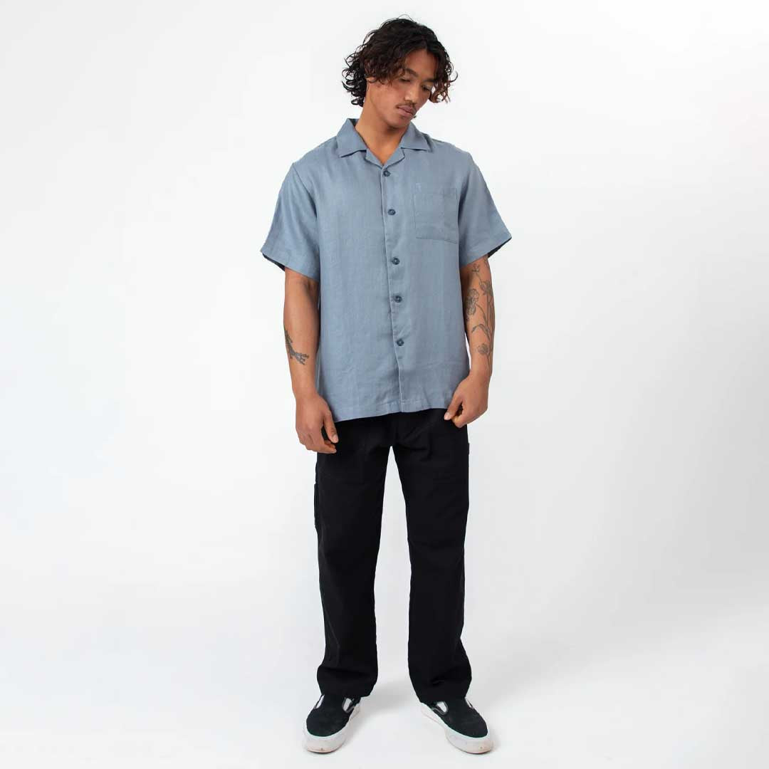 Cuban Shirt | Shore Slate Blue