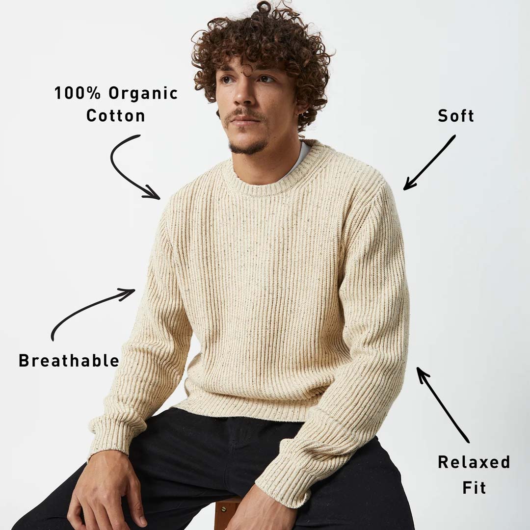 FISHER KNIT | OATMEAL