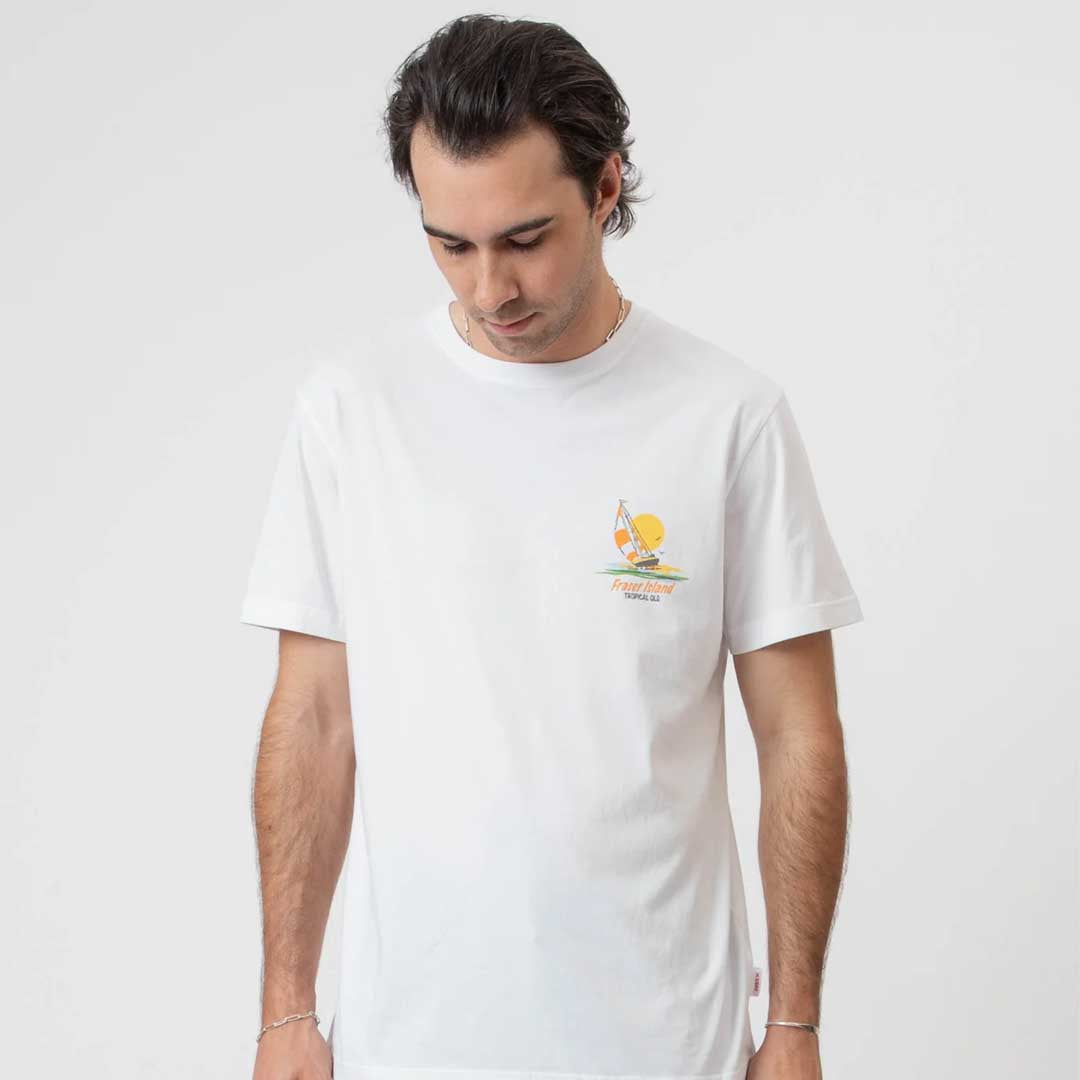 Fraser Island Tee | White