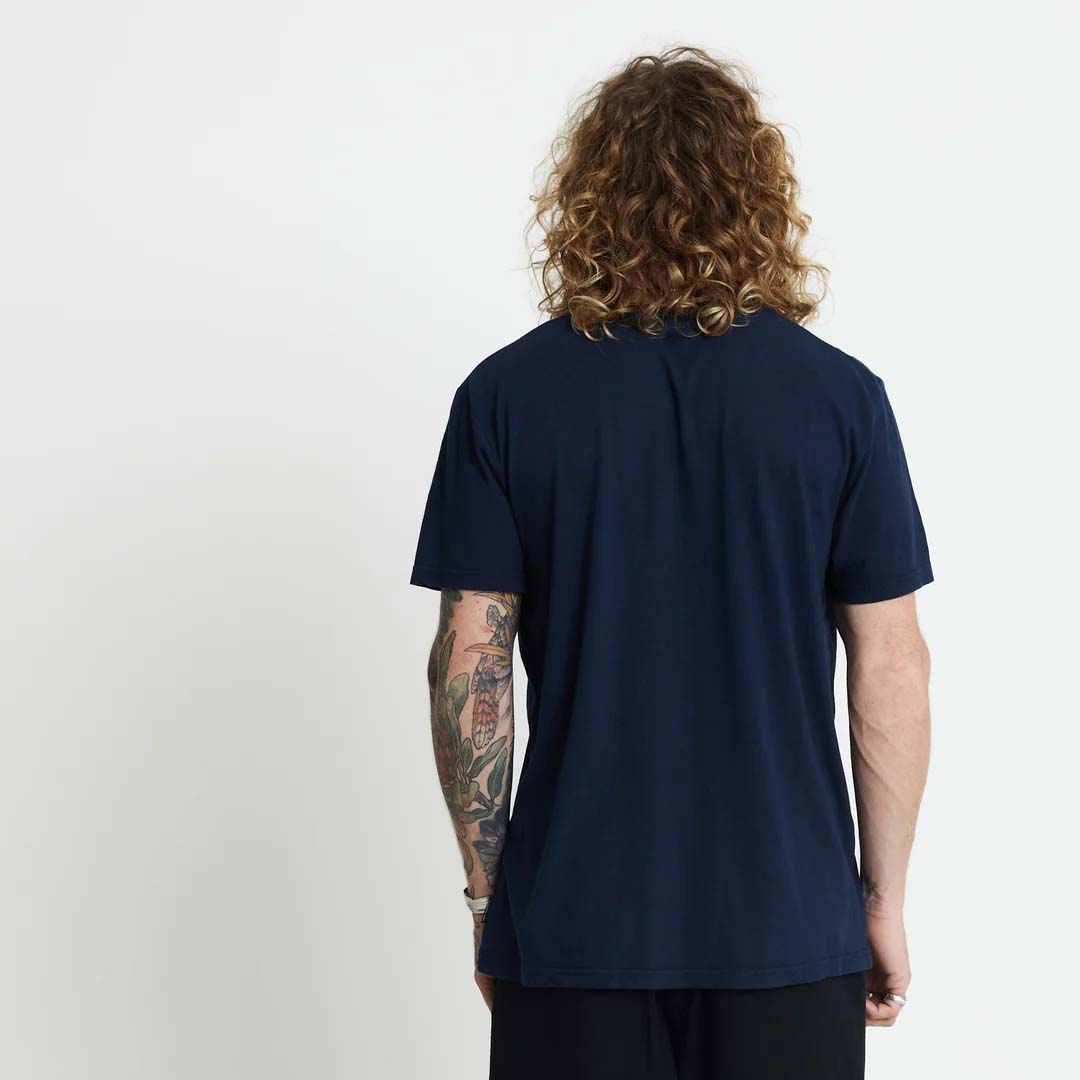 HEMP TEE | NAVY