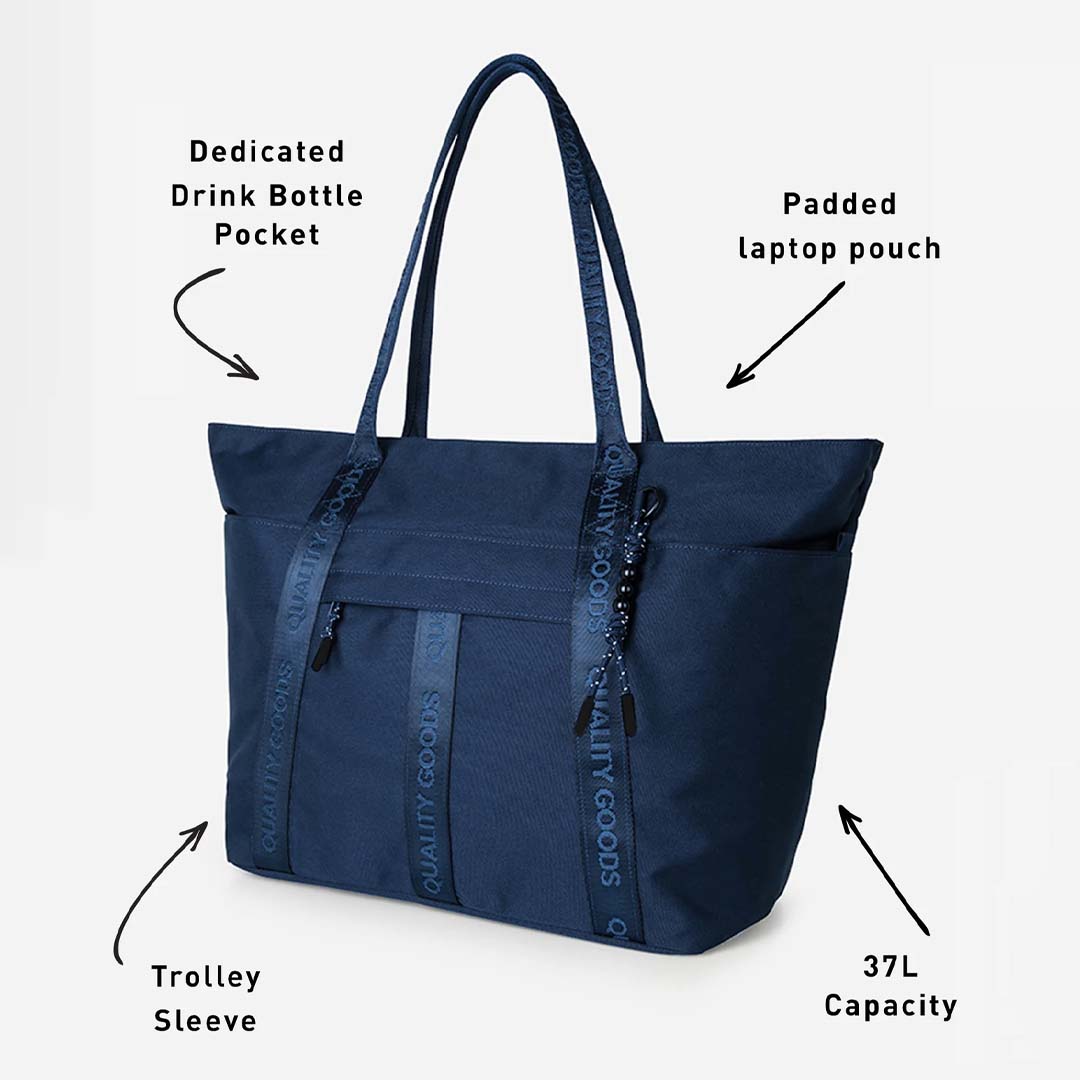 JASPER TOTE | NAVY