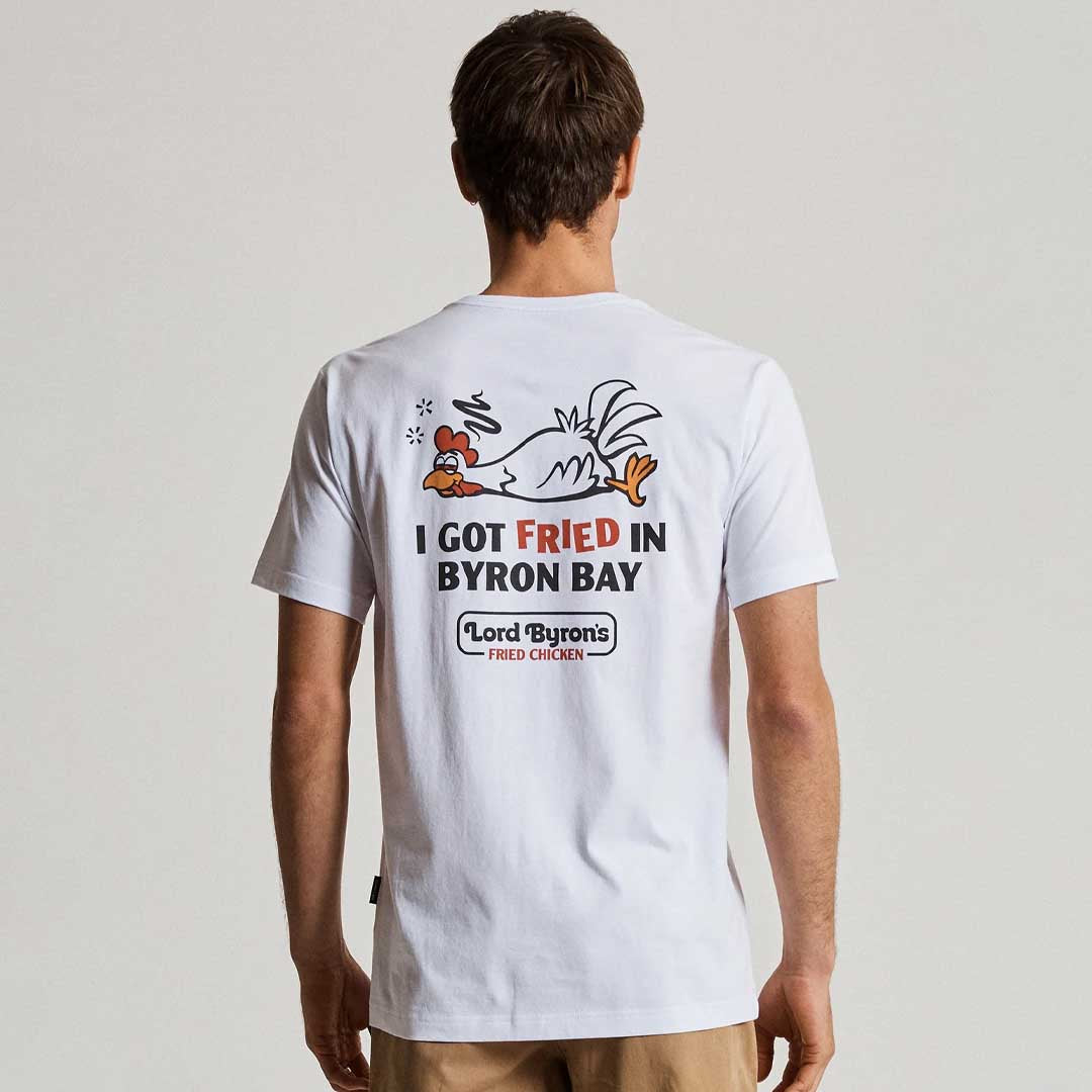 Lord Byron Tee | White