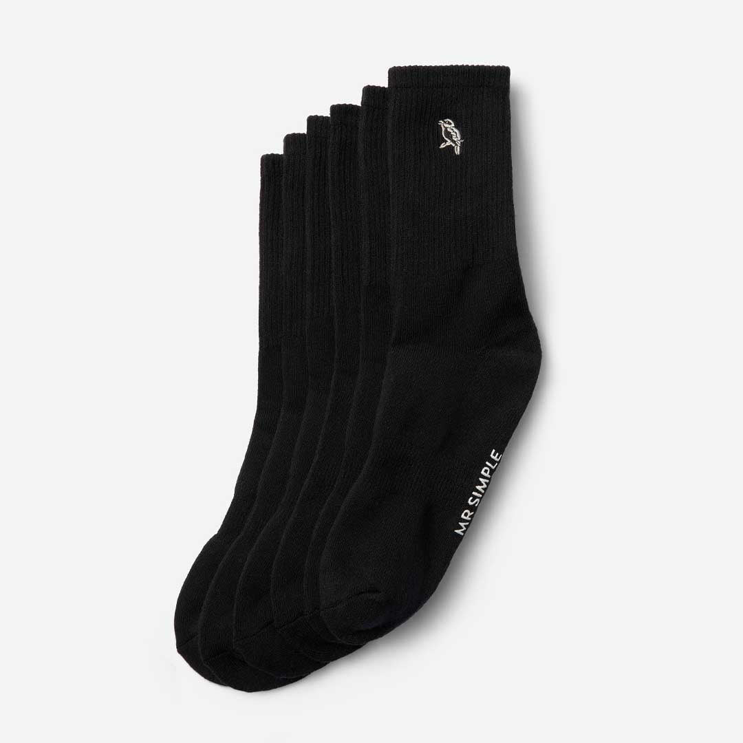Mister Socks 3 Pack | Black