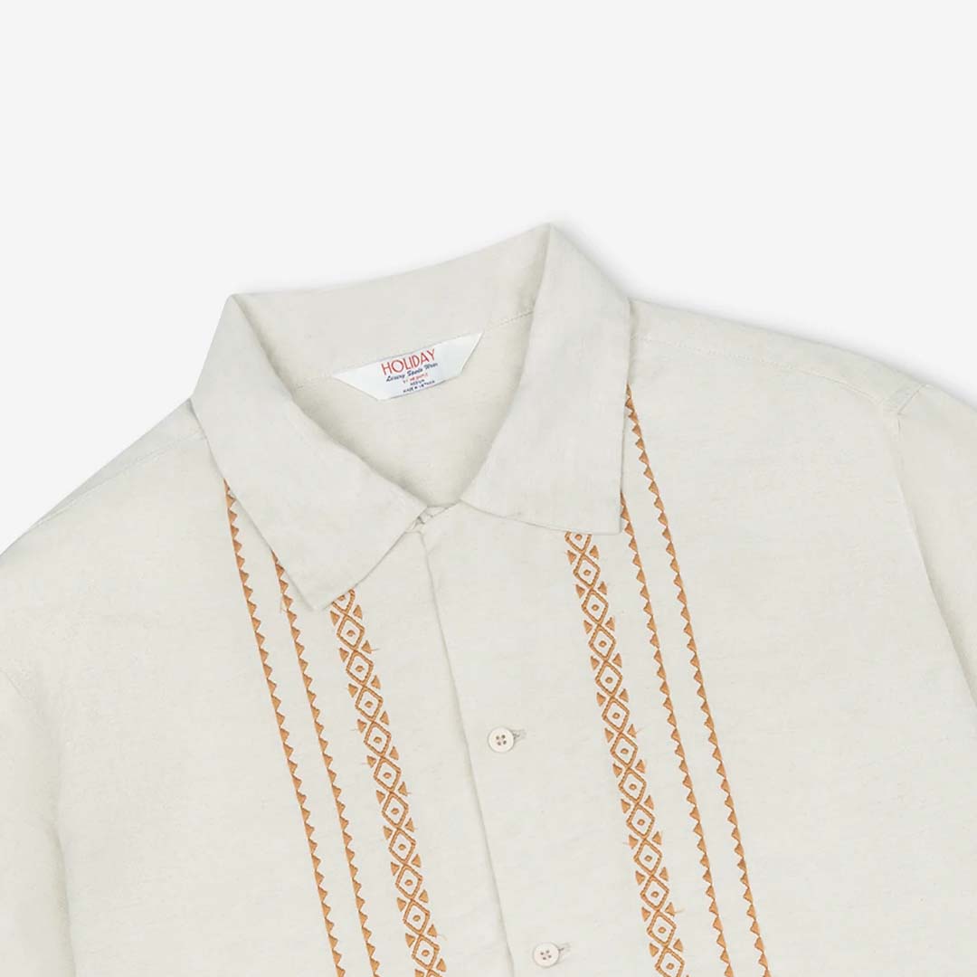 MOROCCO SS SHIRT | NATURAL