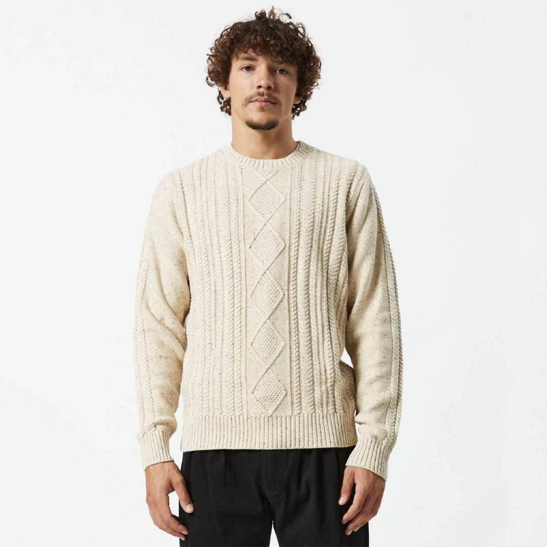 OSLO CABLE KNIT | OATMEAL