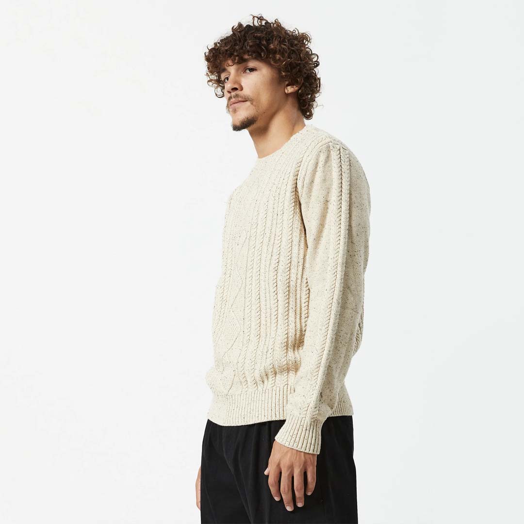 OSLO CABLE KNIT | OATMEAL