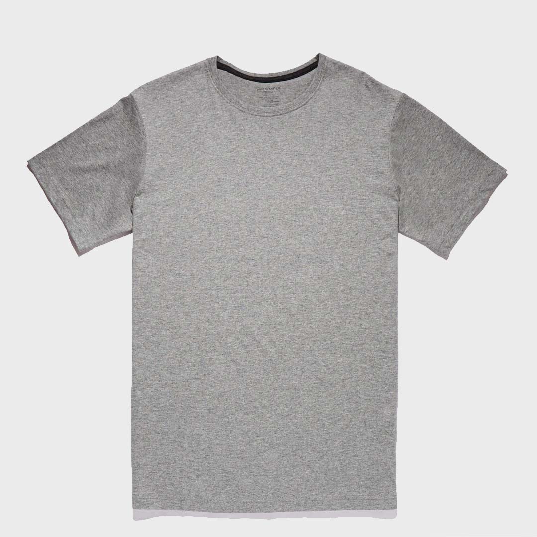 REGINALD TEE | GREY MARLE