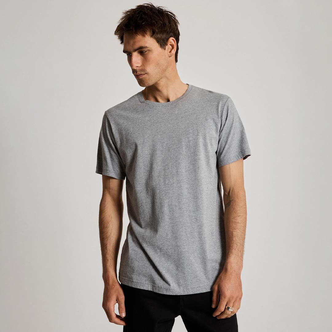 REGINALD TEE | GREY MARLE