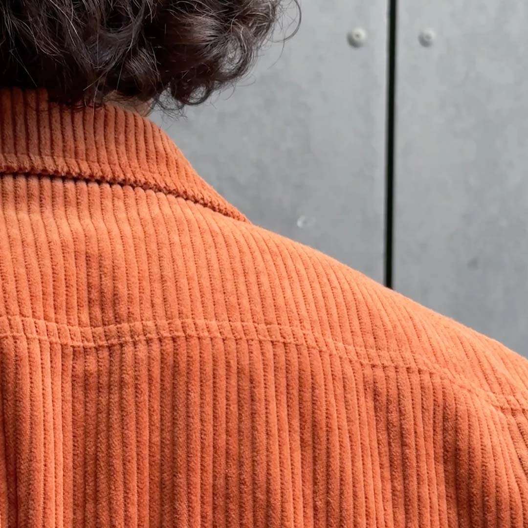 Stockyard Cord Sherpa Jacket | Brick