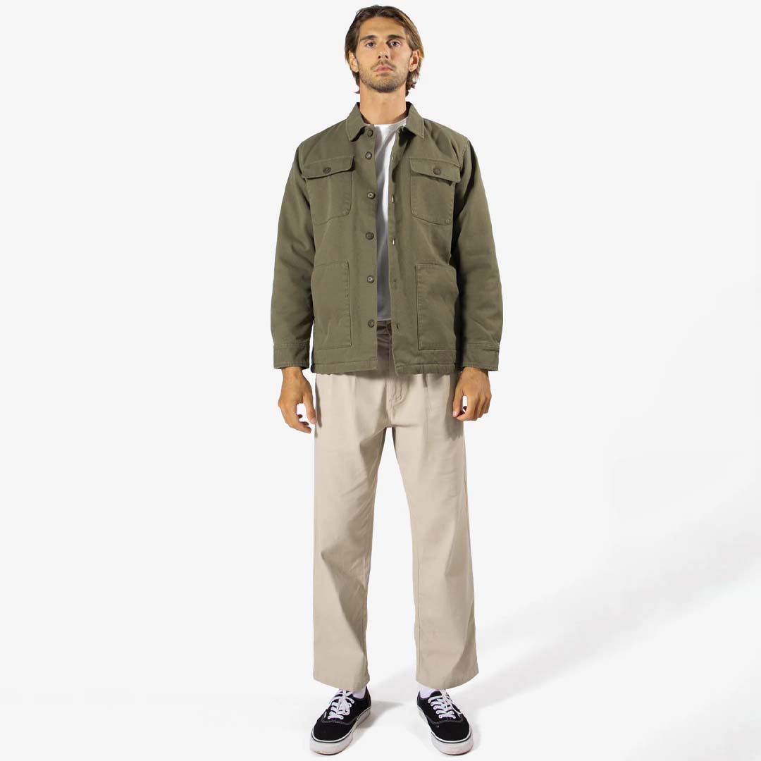 STOCKYARD SHERPA JACKET | FATIGUE