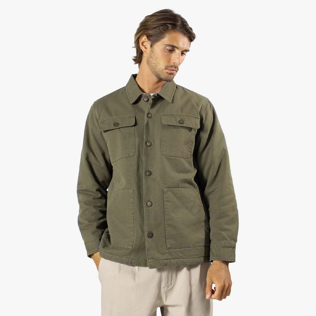 STOCKYARD SHERPA JACKET | FATIGUE