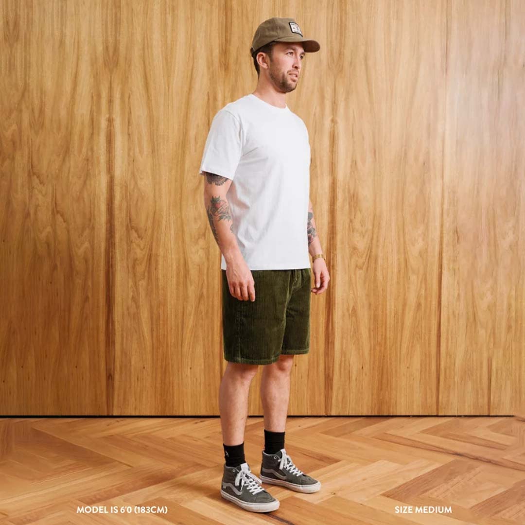 Burbank Cord Short | Army