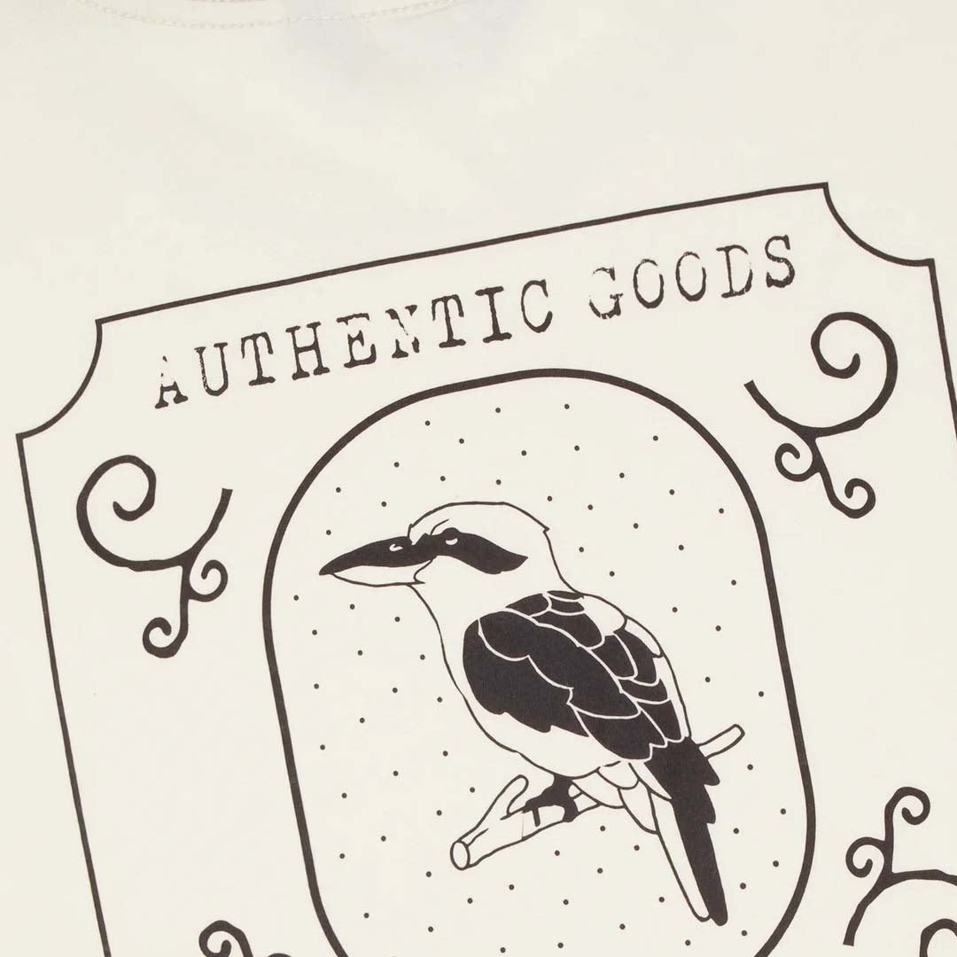 Authentic Logo Tee | Natural