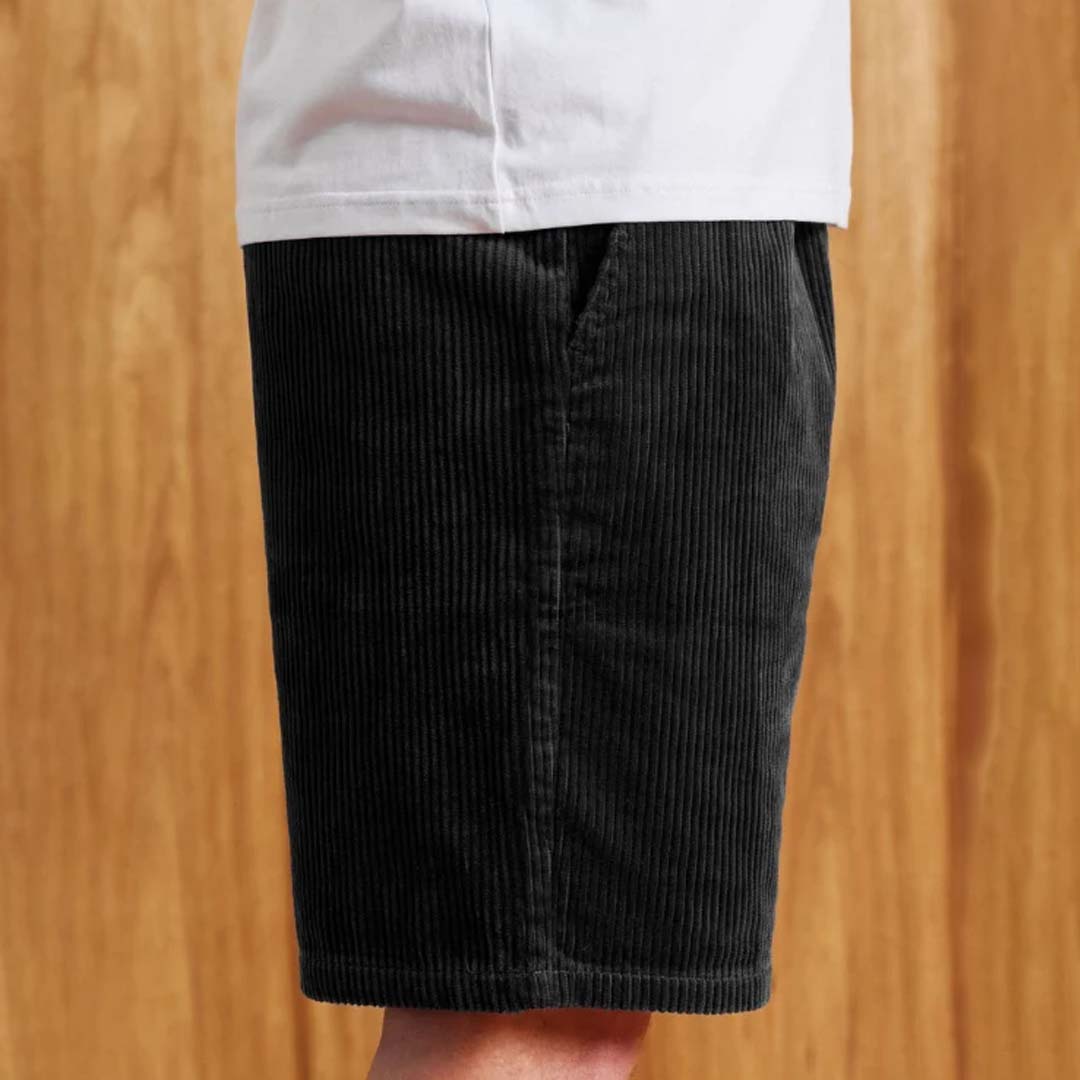 Burbank Cord Short | Charcoal