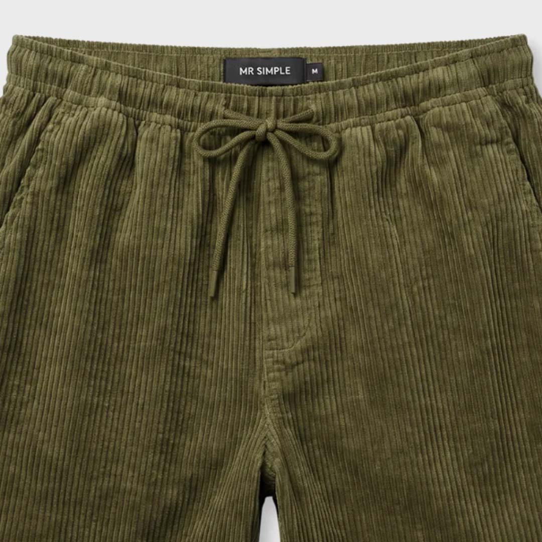 Burbank Cord Short | Army