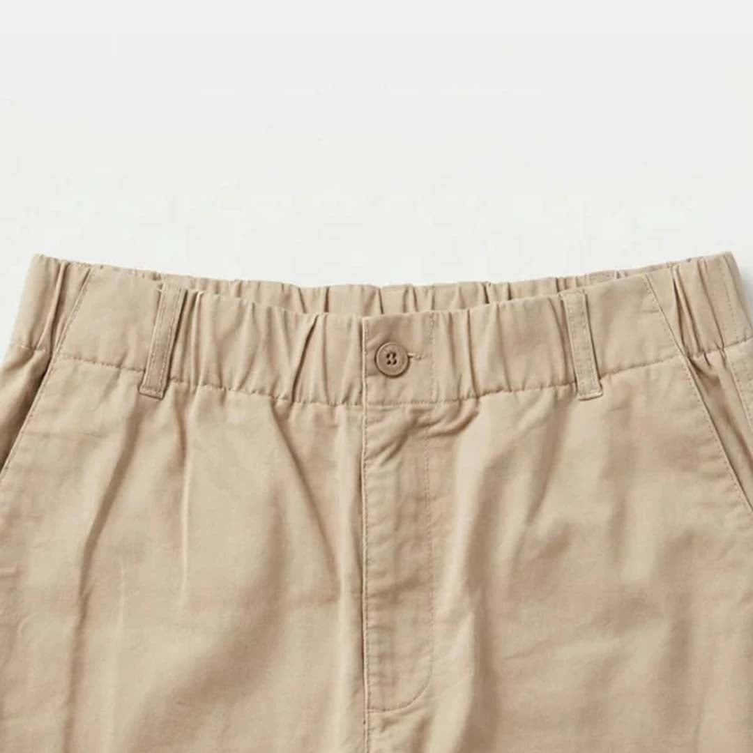 Chad Relaxed Elastic Waist Pant | Vintage Stone