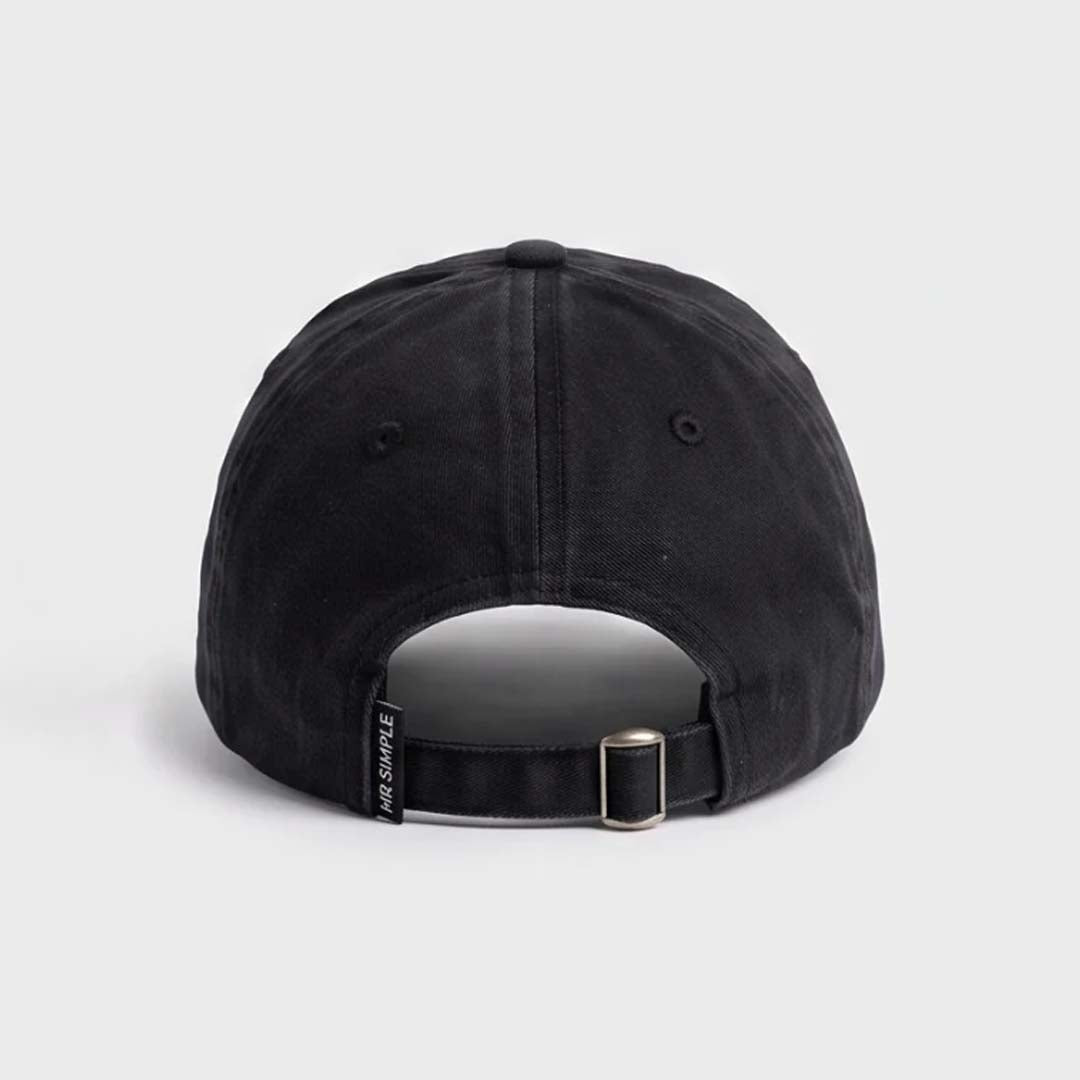 Bert 6 Panel Dachshund Cap | Black