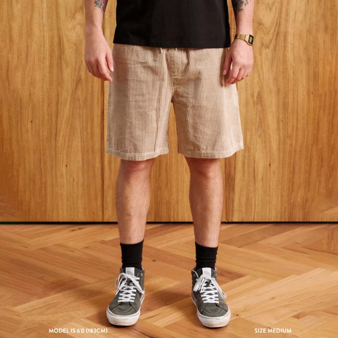 Burbank Cord Short | Vintage Stone