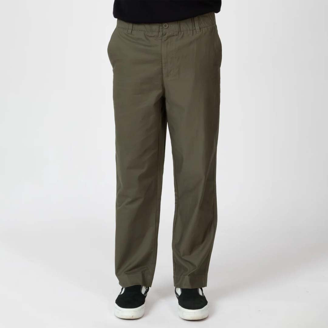 Chad Relaxed Elastic Waist Pant | Fatigue