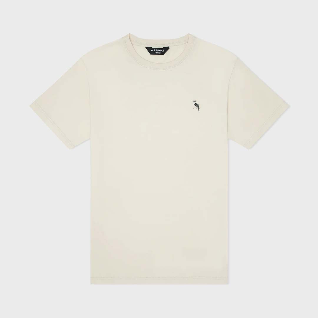 Authentic Logo Tee | Natural