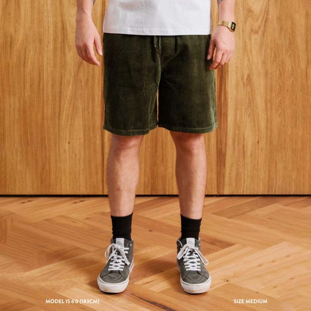 Burbank Cord Short | Army