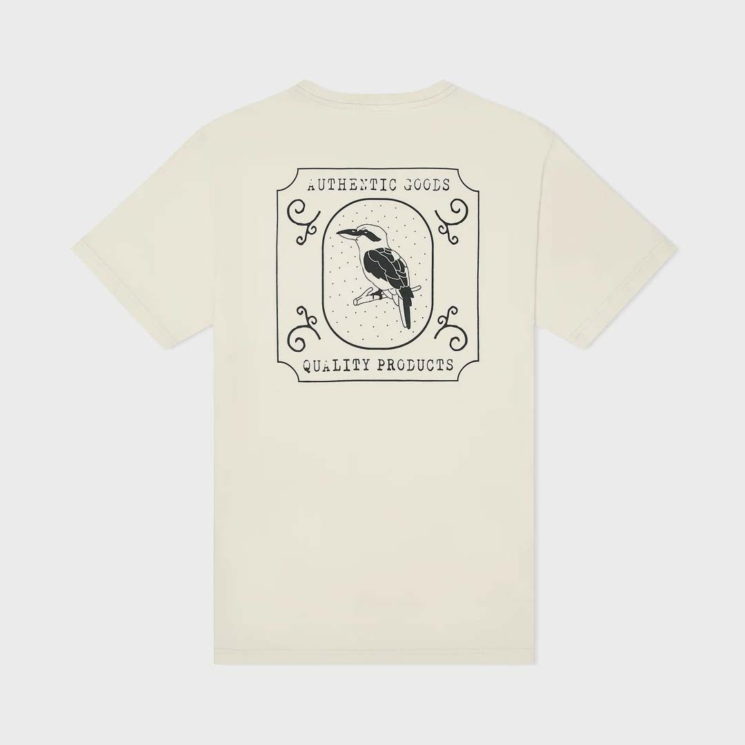 Authentic Logo Tee | Natural