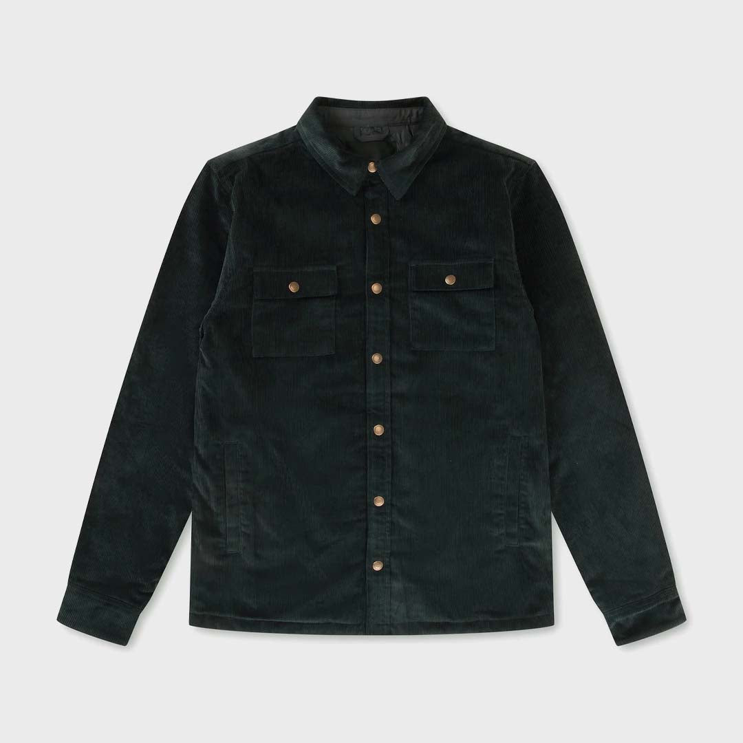 Quilted Cord Jacket | Pine